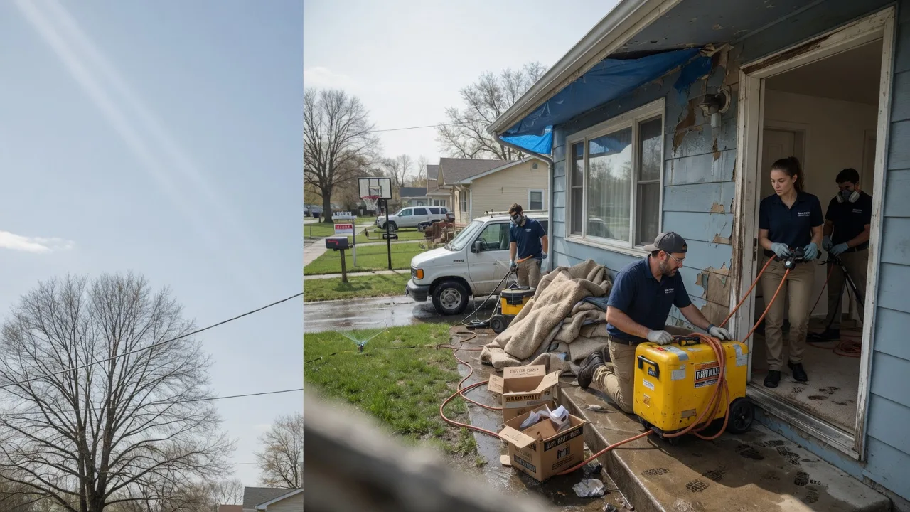Basement Flood Cleanup in Galesville, WI near me